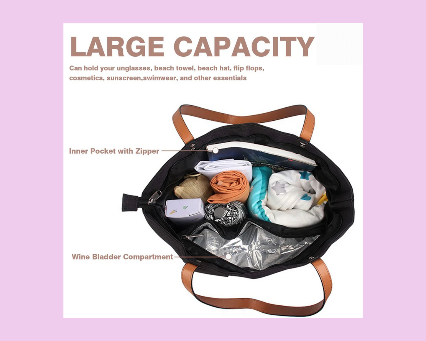Snoozy Sip Tote